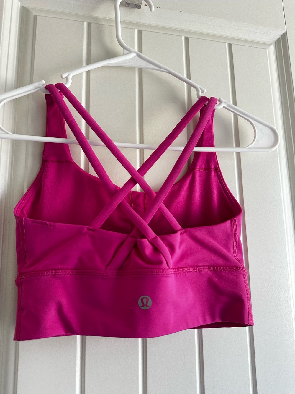 Lululemon Energy Longline Bra in Pink
